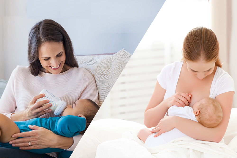 breastfeeding vs formula